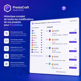 Advanced Product History Timeline for PrestaShop