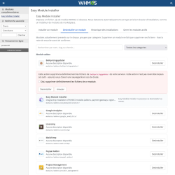 Easy Module Installer for WHMCS