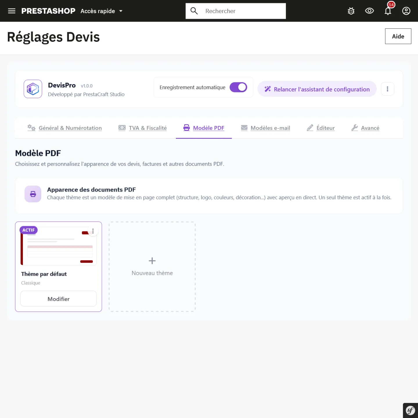 DevisPro pour PrestaShop