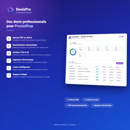 DevisPro pour PrestaShop