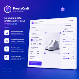 Studio photo pour PrestaShop