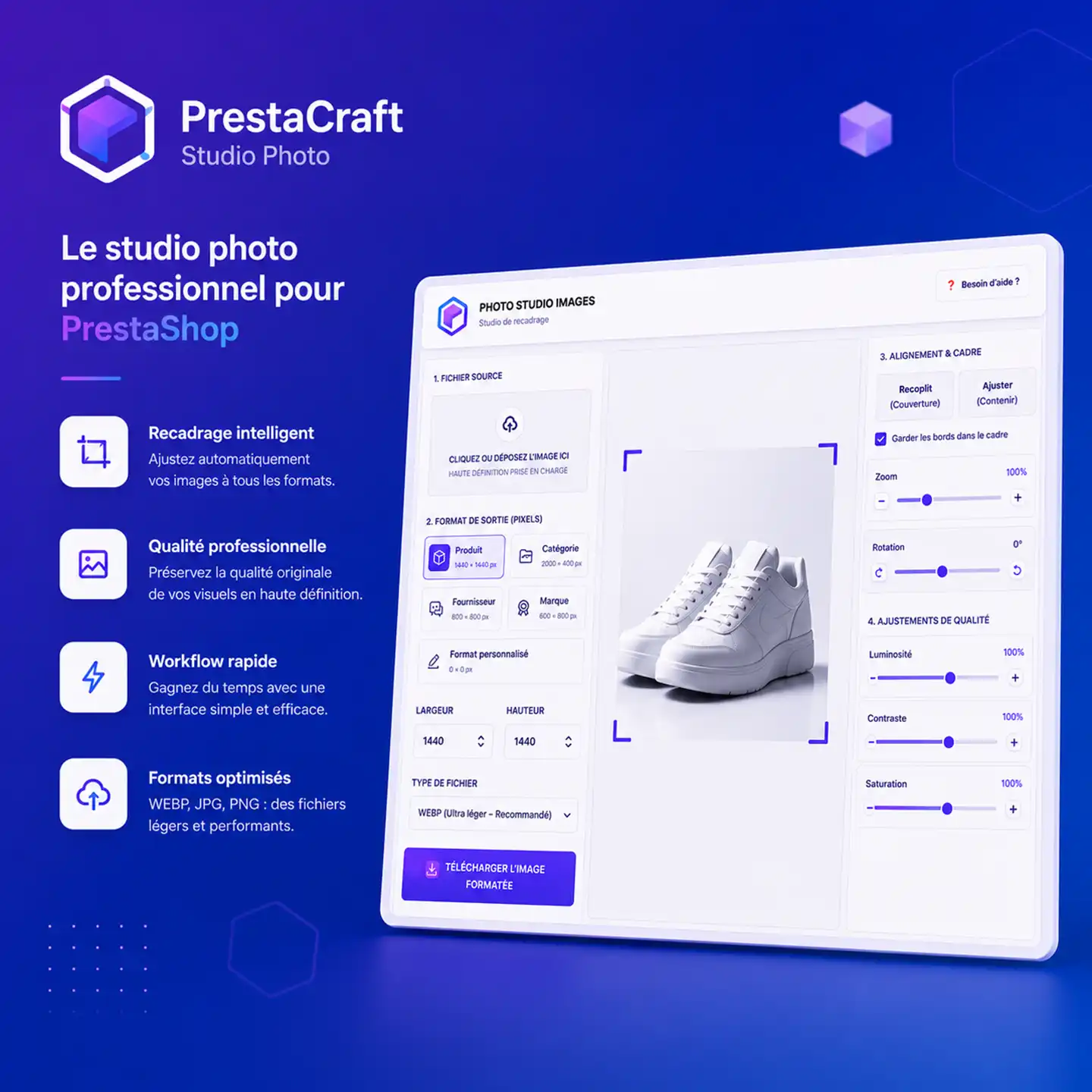 Studio Photo %separator% Formatting, optimization and image editing for PrestaShop %separator% %shop-name%