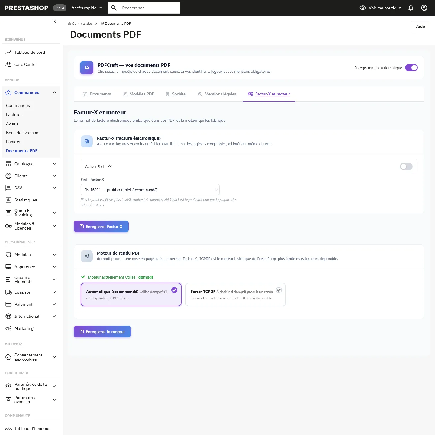 PDFCraft for PrestaShop